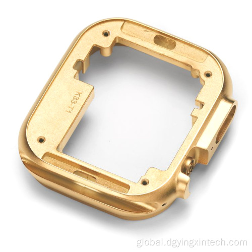 Turning Machining Parts Smart Watch Case Frame Zinc Alloy Cnc Machining Supplier
